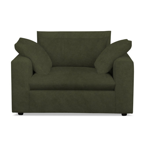 Remy Upholstered Chair and a Half Joss & Main